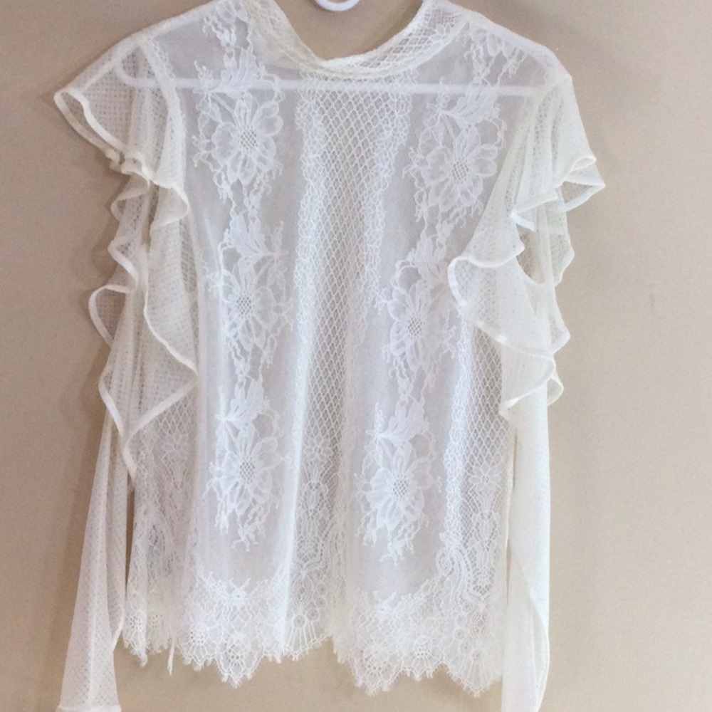 Ladies fancy blouse. Fairly new.